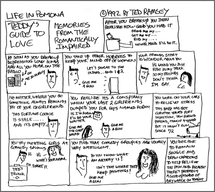 [Life in Pomona Comic Strip]