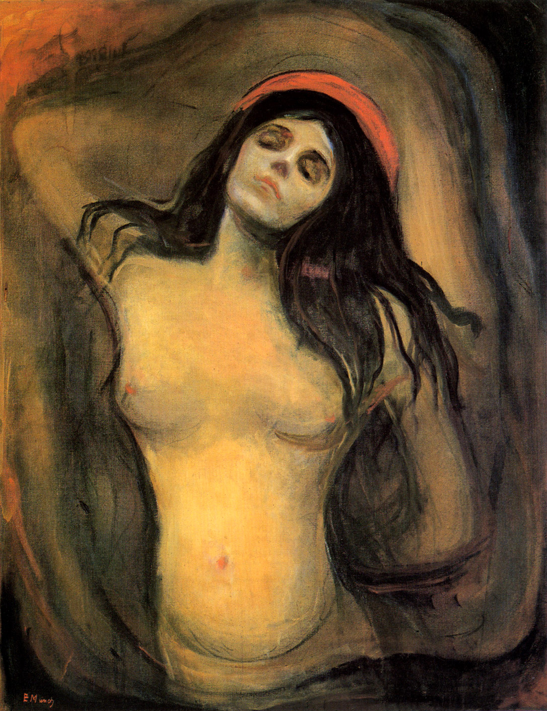 Madonna by Edvard Munch